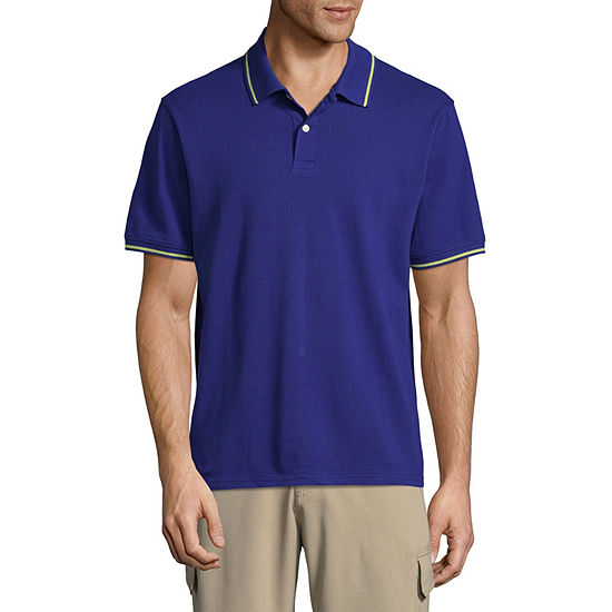 St. John's Bay Mens Short Sleeve Polo Shirt