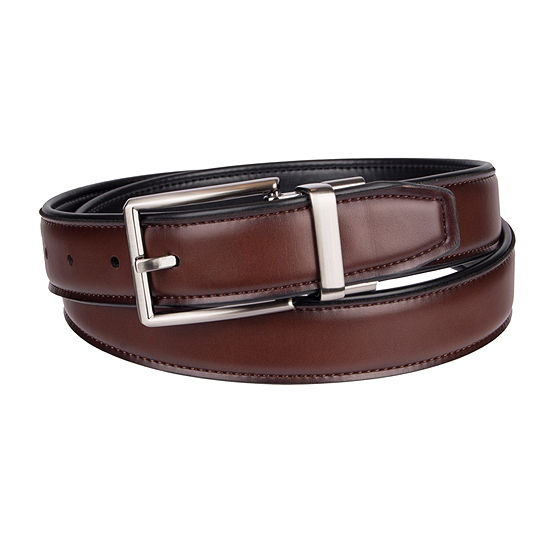 Dockers Mens Big and Tall Reversible Stretch Belt