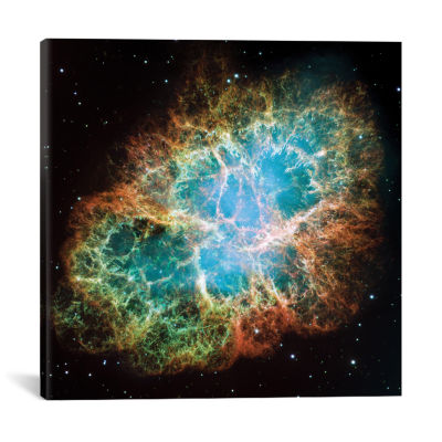 Extreme Detail; Crab Nebula; Messier 1 by NASA Canvas Print