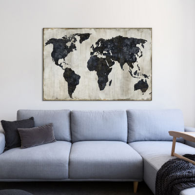 The World II by Russell Brennan Canvas Print