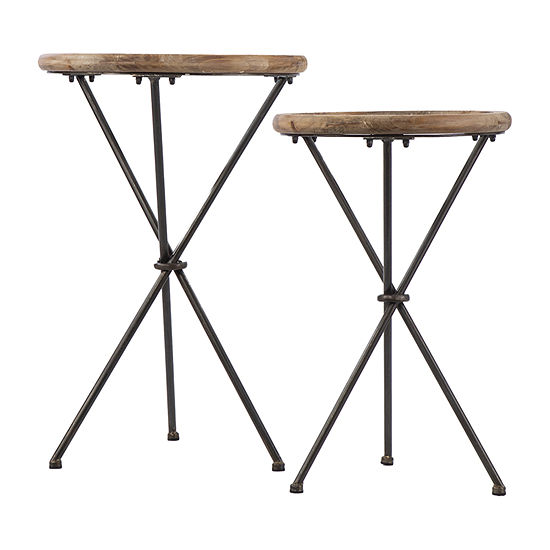 Rucay Living Room Collection 2-pc. Nesting Tables