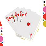 Wembley Jumbo Playing Cards 8x11 Card Game