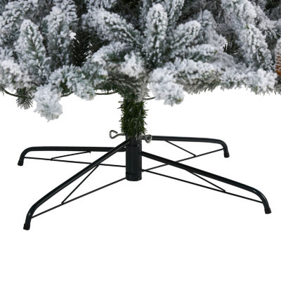 Nearly Natural 9 Foot Flocked Fir Christmas Tree