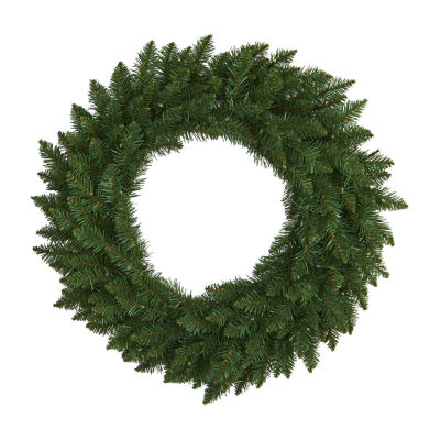 Nearly Natural Pre-Lit Indoor Wreath