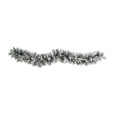 Nearly Natural Pre-Lit Indoor Garland