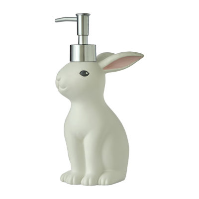 Saturday Knight Bunny Soap Dispenser, Color White JCPenney