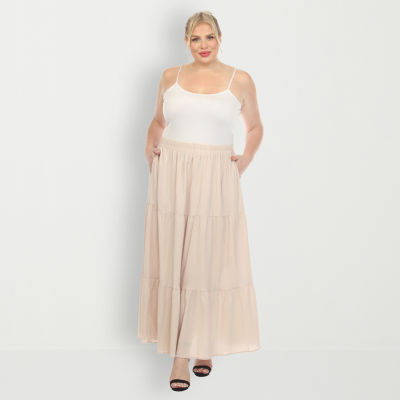 Women's plus size 2025 maxi skirts zumiez