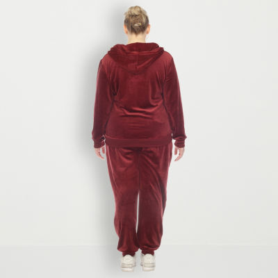 White Mark 2-pc. Track Suit Plus