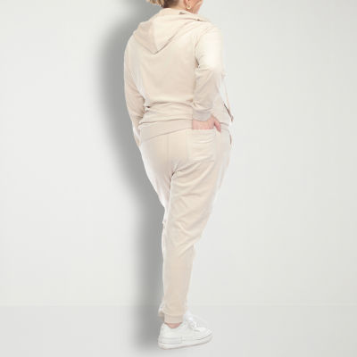 White Mark 2-pc. Track Suit Plus