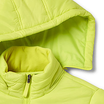 St. John's Bay Womens Removable Hood Midweight Puffer Jacket - JCPenney