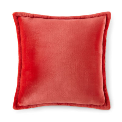 Home Expressions Velvet Plush 2-pack Square Throw Pillow