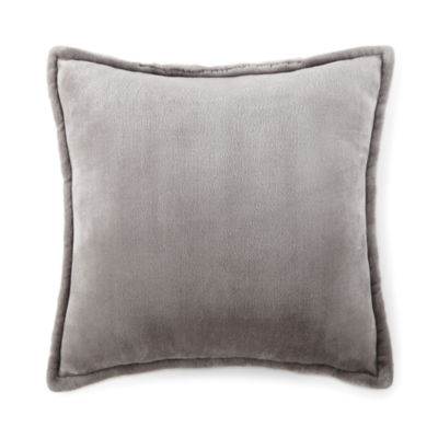 Home Expressions Velvet Plush 2-pack Square Throw Pillow