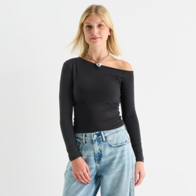 Arizona Girls Juniors Long Sleeve Blouse