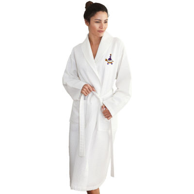 Linum Home Textiles Halloween Waffle Weave Bathrobe Unisex Adult Waffle Long Sleeve Long Length Robe