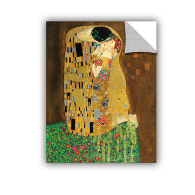 Brushstone The Kiss By Gustav Klimt Removable Wall Decal