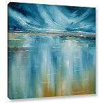 Brushstone Seascape Gallery Wrapped Canvas Wall Art