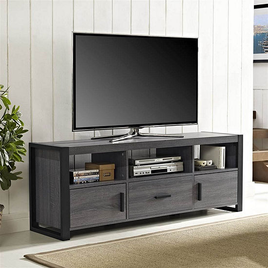 Angelo Home Wood 60" TV Stand Console