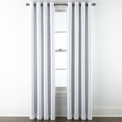 JCPenney Home Malone Grommet Top Blackout Single Curtain Panel