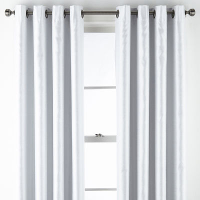 JCPenney Home Malone Grommet Top Blackout Single Curtain Panel