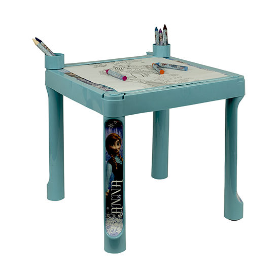 Plastic Coloring Table With Roll Paper