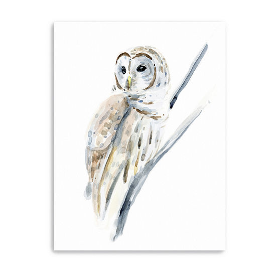 Arctic Owl I Giclee Canvas Art