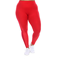 Buy Manaswini Creations Women'S Red Leggings(Manaswini-Legi-Ankel_Red_Free  Size) at