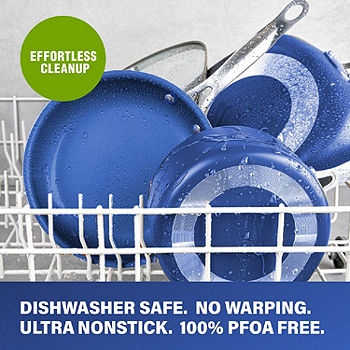 Granitestone Stainless Steel Blue 10-pc. Cookware Set, Color: Blue -  JCPenney