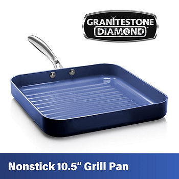 As Seen on TV Blue Diamond Ceramic 11 Non-Stick Square Griddle, Color:  Blue - JCPenney