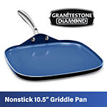 Granite Stone Blue 10.5” Nonstick Griddle Pan