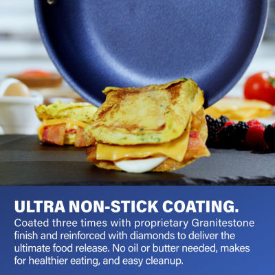 Granitestone Blue 10-pc. Nonstick Pots and Pans Cookware Set