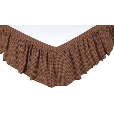 VHC Brands Patriotic Patch 16" Bed Skirt