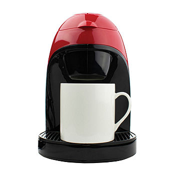 Brentwood Single-Serve Coffee Maker with Mug, Color: Red - JCPenney