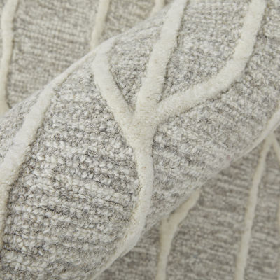 Weave And Wander Fadden Abstract Hand Tufted Indoor Rectangle Area Rugs