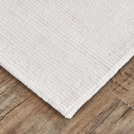 Weave And Wander Knox Solid Flatweave Indoor Rectangle Accent Rugs, One Size, White