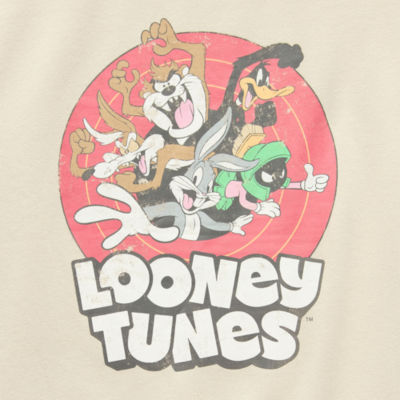 Juniors Looney Tunes Crew Sweatshirt Womens Neck Long Sleeve