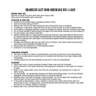 Smith & Clark Cast Iron 3-qt. Dutch Oven