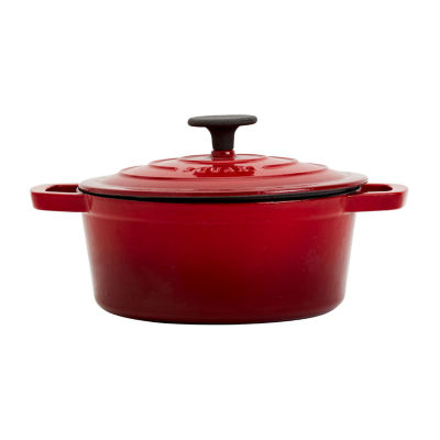Smith & Clark Cast Iron 5-qt. Round Dutch Oven