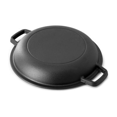 Megachef Cast Iron 2-In-1 Dutch Oven and Skillet