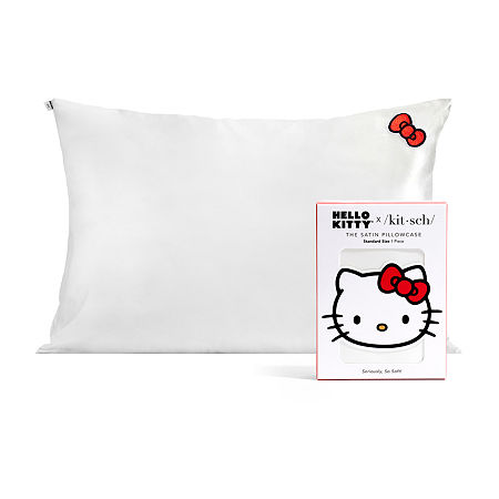 Kitsch Hello Kitty Ivory Pillow Case, One Size