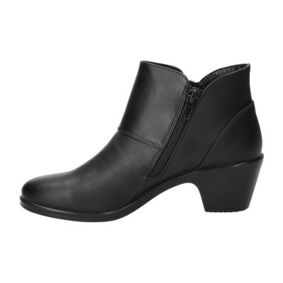 Easy Street Womens Fritzi Block Heel Booties