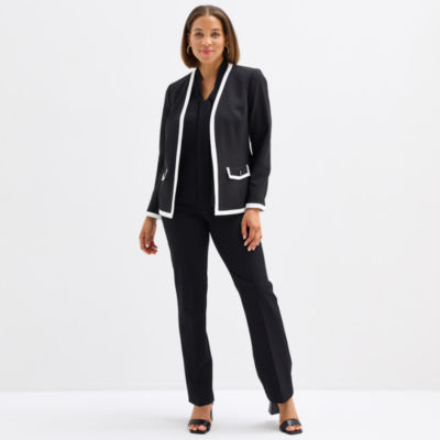 Black Label by Evan-Picone Long Sleeve Suit Jacket or Sleeveless Blouse or Suit Pant