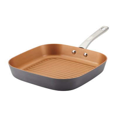 Ayesha Curry™ Home Collection 11.25" Deep Square Grill Pan