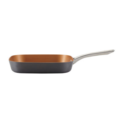 Ayesha Curry™ Home Collection 11.25" Deep Square Grill Pan