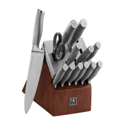 Henckels International Modernist 14-Pc. Self Sharpening Knife Block Set