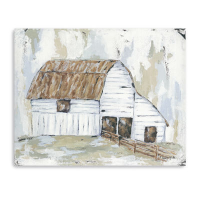 Lumaprints Spring Joy Farm Giclee Canvas Art, Color Brown JCPenney