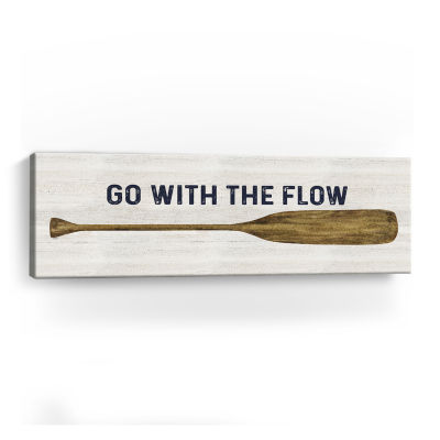 Lumaprints Less Talk More Fishing Panel Ii-Flow Giclee Canvas Art