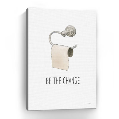 Lumaprints Be The Change Giclee Canvas Art