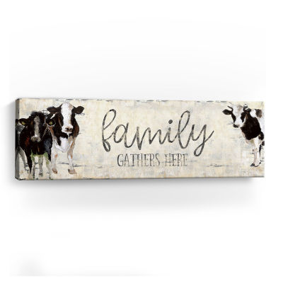 Lumaprints Family Gathers Here Giclee Canvas Art