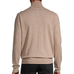 Stafford Mens Turtleneck Long Sleeve Pullover Sweater