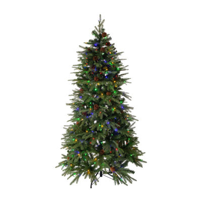 Glitzhome Foot Pre-Lit Fir Christmas Tree